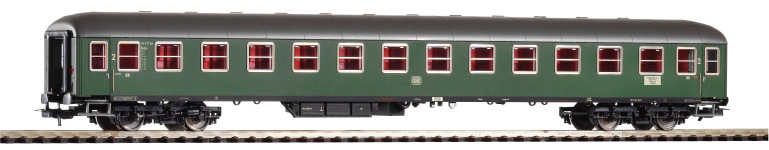 PIKO 59640 - H0 - Schnellzugwagen 2.Kl. Bm232 der DB; Ep. III